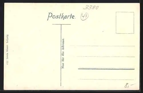 AK Bockswiese /Harz, Ortsansicht von einem Hang aus