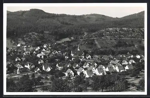 AK Michelbach / Schwarzwald, Ortsansicht aus der Vogelschau