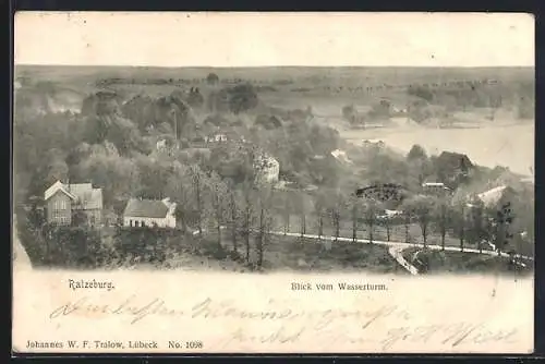 AK Ratzeburg, Blick vom Wasserturm