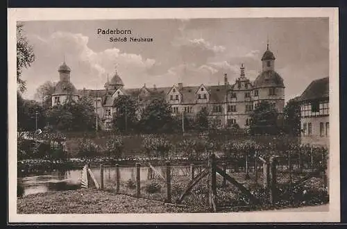 AK Paderborn, Blick aufs Schloss Neuhaus