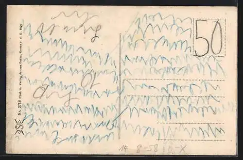 AK Stein a.d. Donau, Strafanstalt aus der Vogelschau