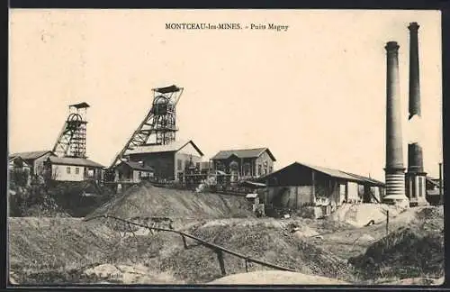 AK Montceau-les-Mines, Puits Magny