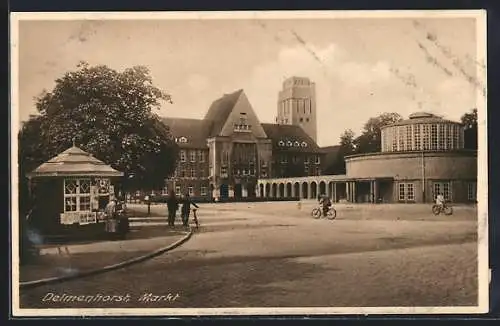 AK Delmenhorst, Blick über den Markt