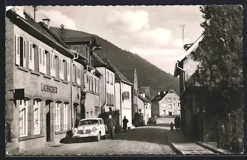 AK Frankeneck im Pfälzerwald, Gasthof und Bäckerei Max Laubscher