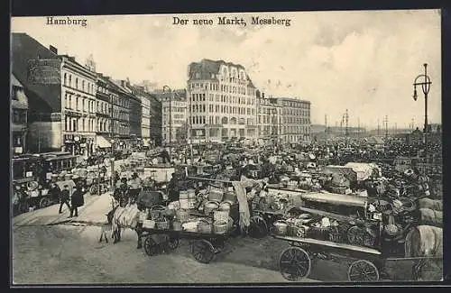 AK Hamburg, Der neue Markt, Messberg