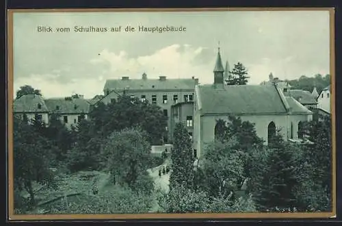 AK Arnsberg / Westf., Pensionat und Lyzeum St. Maria der Armen Schulschwestern v. U. L. Fr., Hauptgebäude