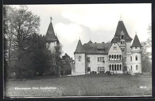 AK Ehrenhausen, Blick aufs Georgischloss