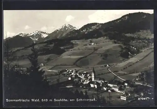 AK Wald, Ansicht am Schoberpass