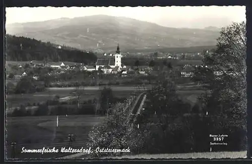 AK Waltersdorf, Panoramaansicht