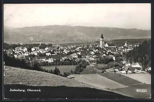 AK Judenburg /Oberstmk., Teilansicht der Ortschaft