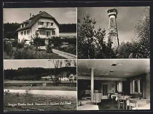 AK Penzendorf-Neudorf, Pension Martin Posch, Turm, Badestrand