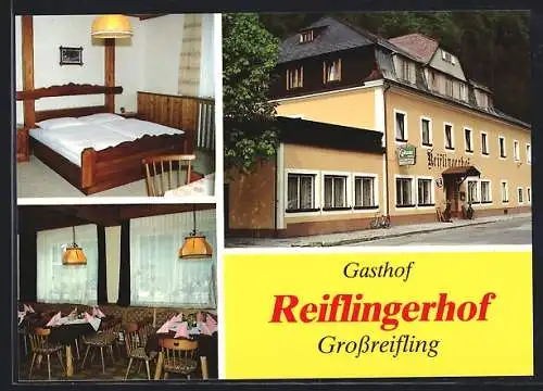 AK Grossreifling, Gasthof Reiflingerhof Mitterböck