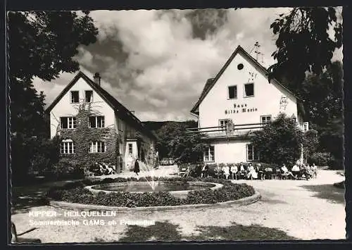 AK Gams ob Frauenthal, Kipper-Heilquellen, Ortspartie mit Haus Hilde Maria