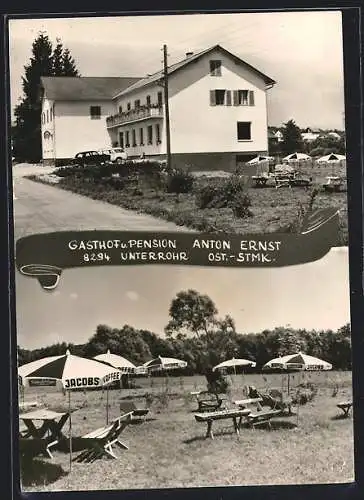 AK Rohr bei Hartberg, Unterrohr, Gasthaus & Pension Anton Ernst