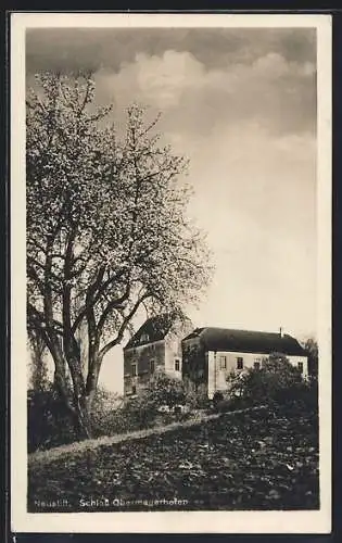 AK Sebersdorf, Blick auf das Schloss Obermayerhofen