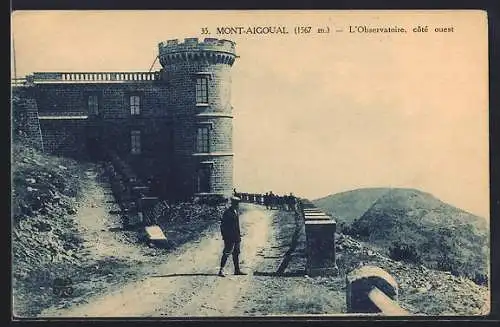 AK Mont-Aigoual, L'Observatoire, cote ouest