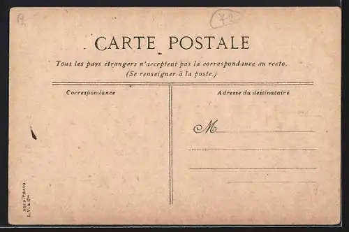 AK Vibraye, Autorennen an der Sarthe, Strecke durch das Dorf