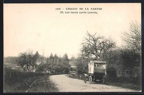 AK Circuit de la Sathe, Les lacets apres Lamnay, Autorennen