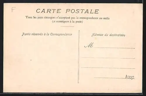 AK Circuit de La Sarthe 1906, L`Arrivée au passage à niveau de Saint-Calais, Autorennen