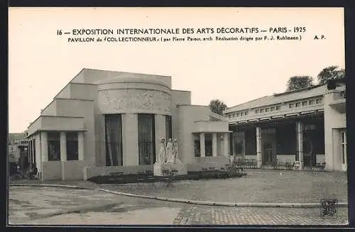 AK Paris, Exposition des Arts décoratifs 1925, Pavillon du Collectinneur