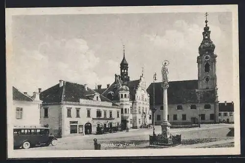 AK Hartberg, Partie am Hauptplatz