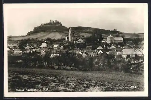 AK Falkenstein /N.-Ö., Teilansicht mit Kirche