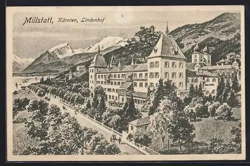 AK Millstatt am See, Grand Hotel Lindenhof