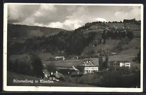 AK Himmelberg in Kärnten, Ortsansicht mit Umgebung