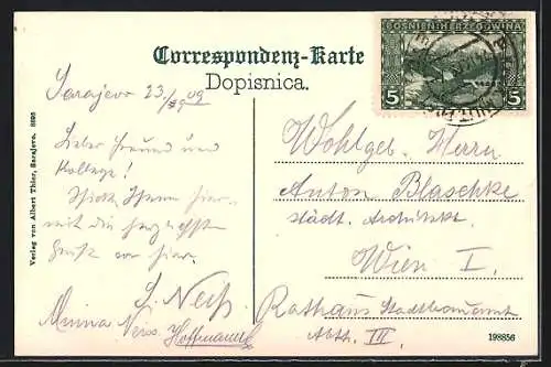 AK Sarajewo, Begova Moschee und Castel