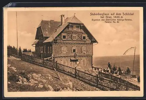 AK Stubenberghaus, Berghütte des Steirischen Gebirgs-Vereins