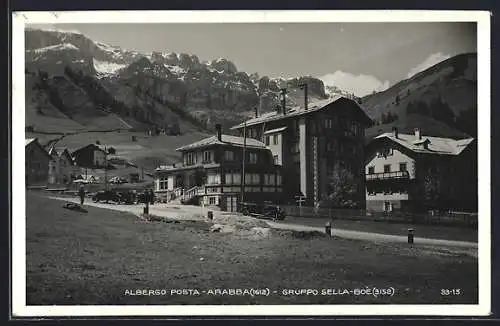 AK Arabba, Albergo Posta-Arabba, Gruppo Sella-Boè