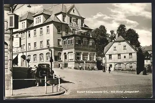 AK Schirgiswalde / O.L., HO-Hotel Erbgericht