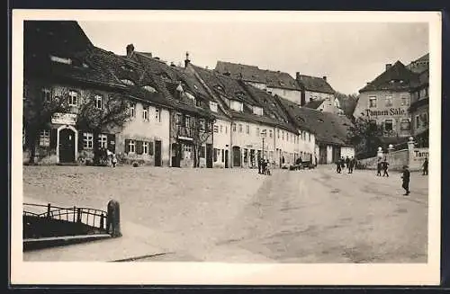 AK Pirna, am Tischerplatz