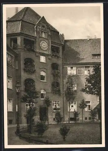 AK Essen, Arbeitersiedlung Friedrichshof Krupp-Werke