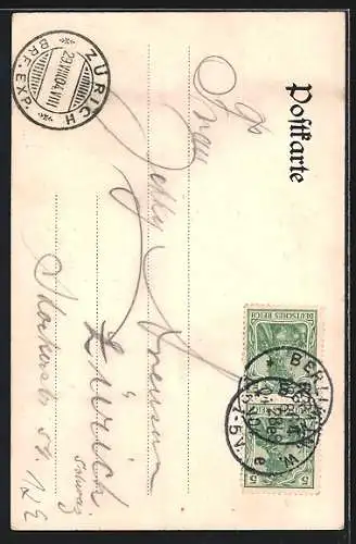 AK Berlin, Friedrichstrasse 176 /177, Gaststätte Weihenstephanbräu, Inh.: H. Wendel, Urkunde