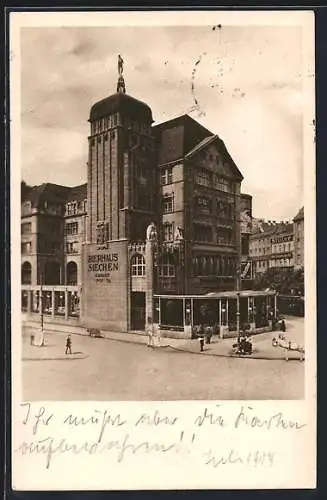 AK Berlin-Tiergarten, Restaurant Bierhaus Siechen