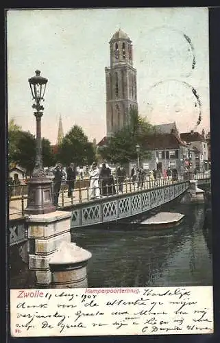 AK Zwolle, Kamperpoorterbrug, Brückenpartie