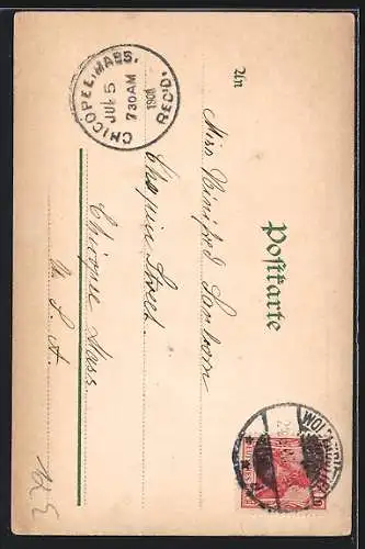 AK Wolfenbüttel, Häuser in Klein Venedig