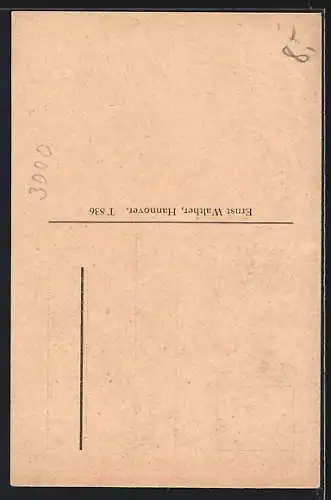 AK Hannover, Altes Rathaus und Marktkirche