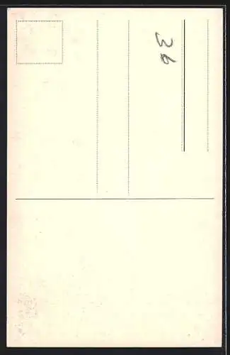 AK Hannover, die Strasse hin zur Marktkirche