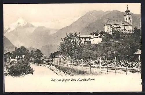 AK Kaprun, Die Kirche gegen das Kitzsteinhorn