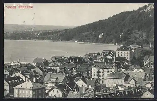 AK Bregenz, Ortsansicht am Bodensee