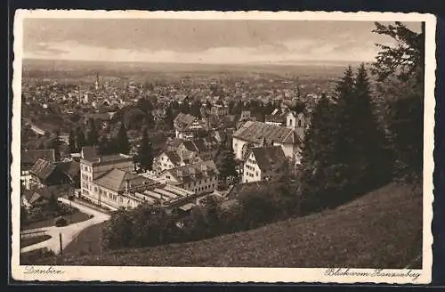 AK Dornbirn, Blick vom Zanzenberg