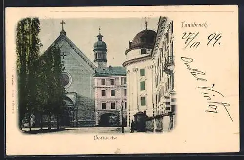 AK Innsbruck, An der Hofkirche