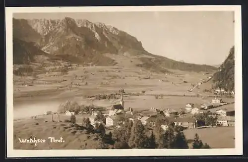 AK Walchsee /Tirol, Ortsansicht im Tal