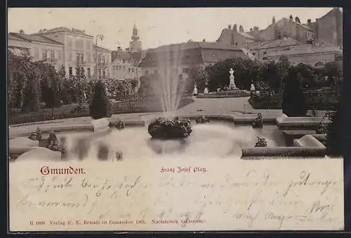 AK Gmunden, Der Franz Josef Platz