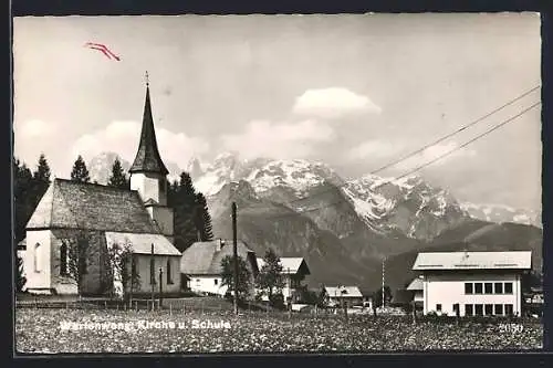 AK Werfenweng, Kirche und Schule