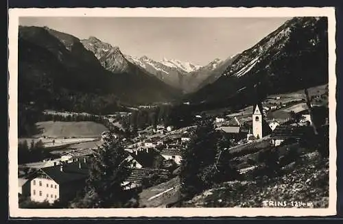 AK Trins, Teilansicht mit Kirche