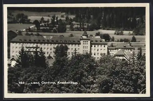 AK Lienz, Krankenhaus aus der Vogelschau