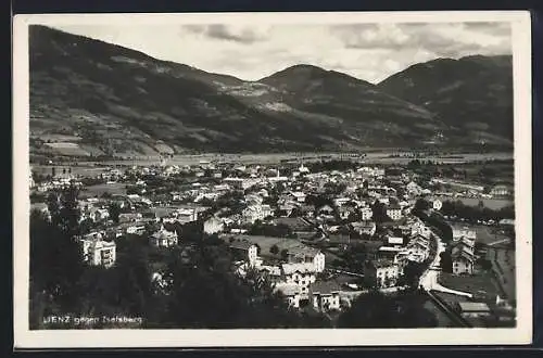 AK Lienz, Totalansicht gegen Iselsberg